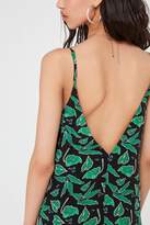 Thumbnail for your product : Urban Outfitters Zoe Printed Crepe Slip Dress