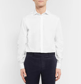 Thumbnail for your product : Giorgio Armani White Slim-Fit Cotton Shirt