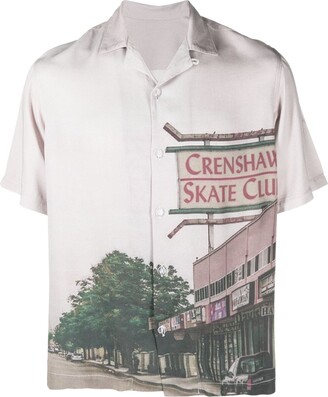 CRENSHAW SKATE CLUB X Browns Square Shirt - ShopStyle T-shirts 