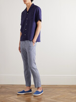 Thumbnail for your product : Frescobol Carioca Linen and Cotton-Blend Drawstring Trousers