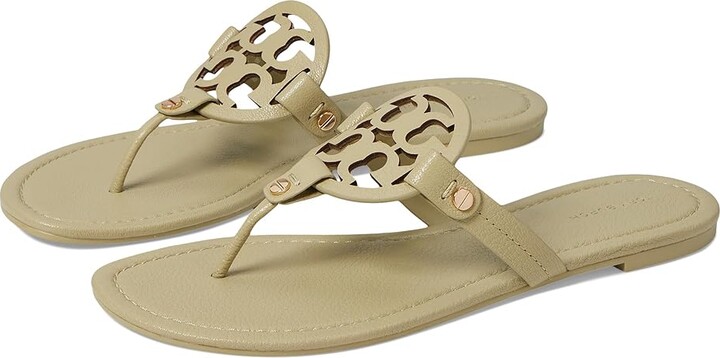 Tory Burch Miller Women's Shoes Olive Sprig : 8 M Leather