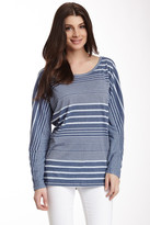 Thumbnail for your product : Allen Allen Striped Long Sleeve Tee