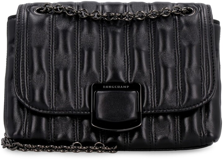 Longchamp Brioche Leather Crossbody Bag ShopStyle