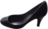 Thumbnail for your product : Les Prairies de Paris Anthracite Velvet Heels