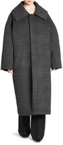 Thumbnail for your product : Balenciaga Incognito Check Wool-Blend Coat