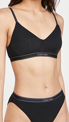Calvin Klein Underwear Pure Lightly Lined Bralette - ShopStyle Bras