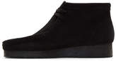 Thumbnail for your product : Clarks Originals Black Suede Wallabee Boots