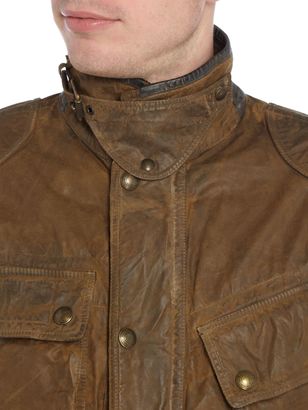Polo Ralph Lauren Men's Lined biker jacket