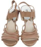 Thumbnail for your product : MICHAEL Michael Kors Leather Multistrap Sandals