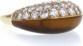 Thumbnail for your product : Mauboussin 1970s pre-owned 18kt yellow gold Geometric Maubousson diamond ring