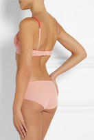 Thumbnail for your product : Elle Macpherson Intimates Dentelle lace and stretch-mesh briefs