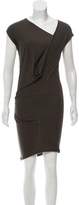 Thumbnail for your product : AllSaints Ruched Knee-Length Dress