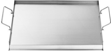 FOSHANZHENGONG 23X16 In Flat Top Griddle Stainless Steel Universal BBQ Grill Pan Cookware