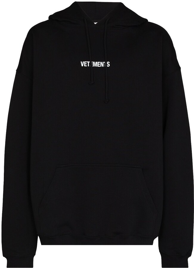 Vetements Exposed-Label Oversized Hoodie - ShopStyle