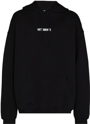 Vetements Exposed-Label Oversized Hoodie - ShopStyle