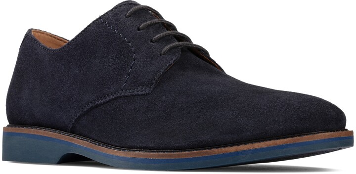 clarks atticus plain toe derby