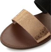 Thumbnail for your product : Steve Madden Malta suede and leather slip-on sandals