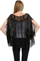Thumbnail for your product : Zoa V Neck Long Sleeve Blouse in Black