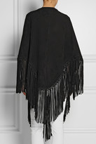 Thumbnail for your product : Hampton Sun Talitha Fringed suede shawl
