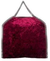 Thumbnail for your product : Stella McCartney Velvet Falabella Shaggy Deer Foldover Tote w/ Tags