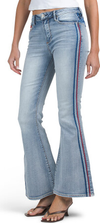 TJMAXX Farrah X Floral Flags Jeans For Women, Spandex/Cotton/Polyester