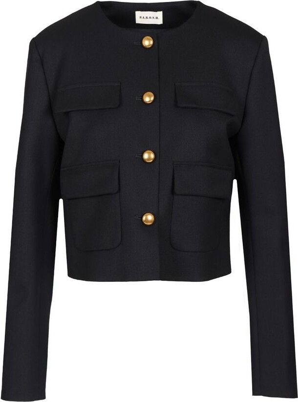 P.A.R.O.S.H. Gabardine Jacket