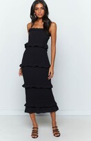 Thumbnail for your product : Beginning Boutique Galleria Midi Dress Black