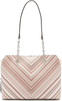 Calvin Klein Handbags H0GERCS2-CAR Hailey Micro Pebble Crossbody Bag,  Caramel 