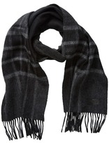 Thumbnail for your product : Belstaff Signature Check Double Face Cashmere Scarf