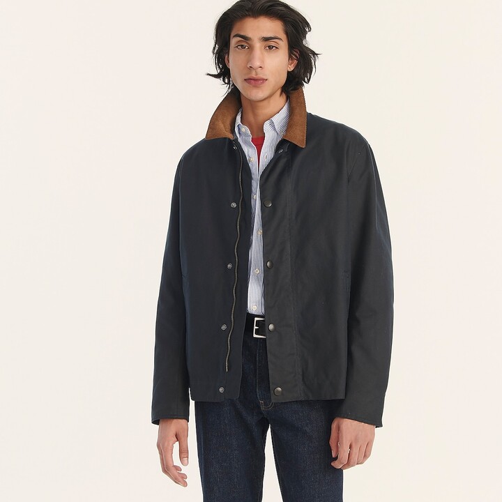 J.Crew Barbour® Milton wax jacket - ShopStyle