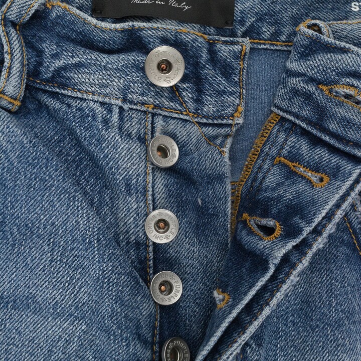 Purple Brand STONE WASH DESTROY Indigo SKINNY JEANS