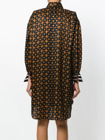 Thumbnail for your product : Fendi embroidered shirt dress