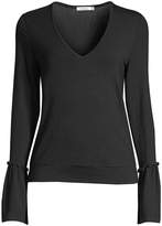 Thumbnail for your product : Red Haute V-Neck Bell Sleeve Tee