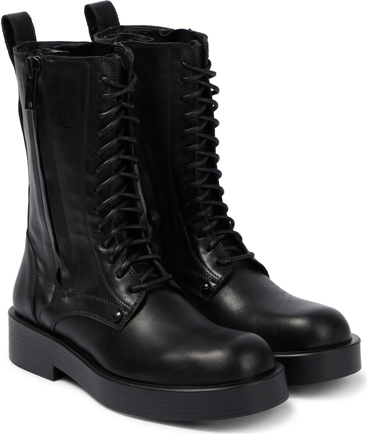 Ann Demeulemeester Maxim lace-up leather boots
