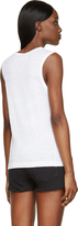 Thumbnail for your product : Etoile Isabel Marant White Linen Klint Muscle Shirt
