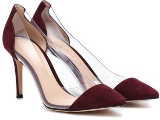 transparent pumps shoes