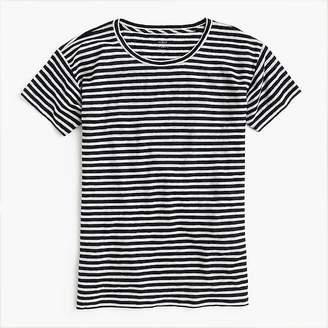 J.Crew Relaxed linen T-shirt in stripe