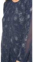 Thumbnail for your product : Rebecca Taylor Foil Printed Dress