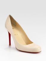 Thumbnail for your product : Christian Louboutin Simple 100 Patent Pumps