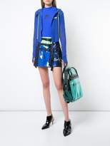 Thumbnail for your product : FENTY PUMA by Rihanna belted colorblocked skirt