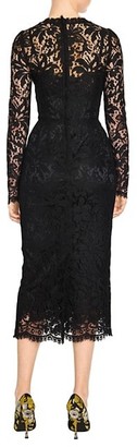 Dolce & Gabbana Long-Sleeve Lace Dress