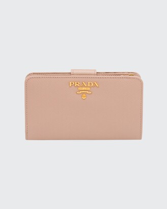 prada medium saffiano wallet