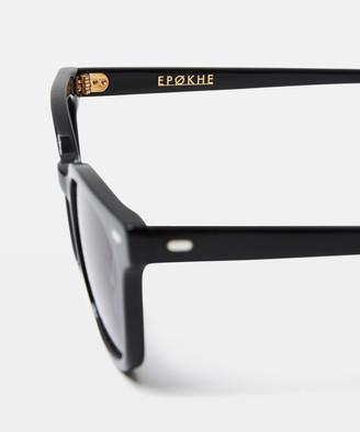 Epokhe Kino Sunglasses Polished Black