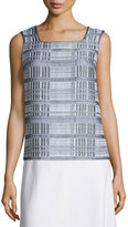 Thumbnail for your product : Lafayette 148 New York Kirsta Woven Sleeveless Blouse