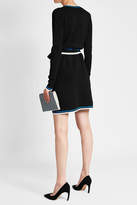 Thumbnail for your product : Diane von Furstenberg Large Raffia Flap Pouch with Leather
