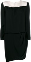 Thumbnail for your product : A.N.G.E.L.O. Vintage Cult 1980's Asymmetric Longsleeved Dress
