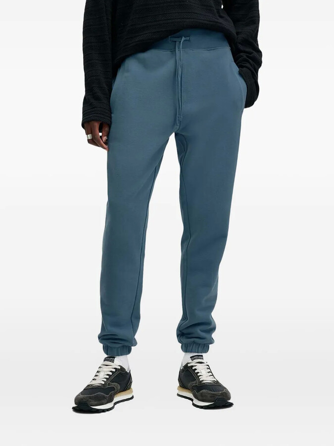 AllSaints Raven logo-embroidered track pants