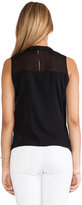 Thumbnail for your product : Robert Rodriguez Armor Beaded Silk Top