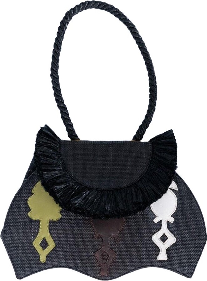 Renaud Pellegrino Bag In Straw And Raffia