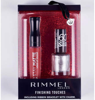 Rimmel Finishing Touches Gift Set - 60 Seconds NP and Stay Matte LL (Worth £9)